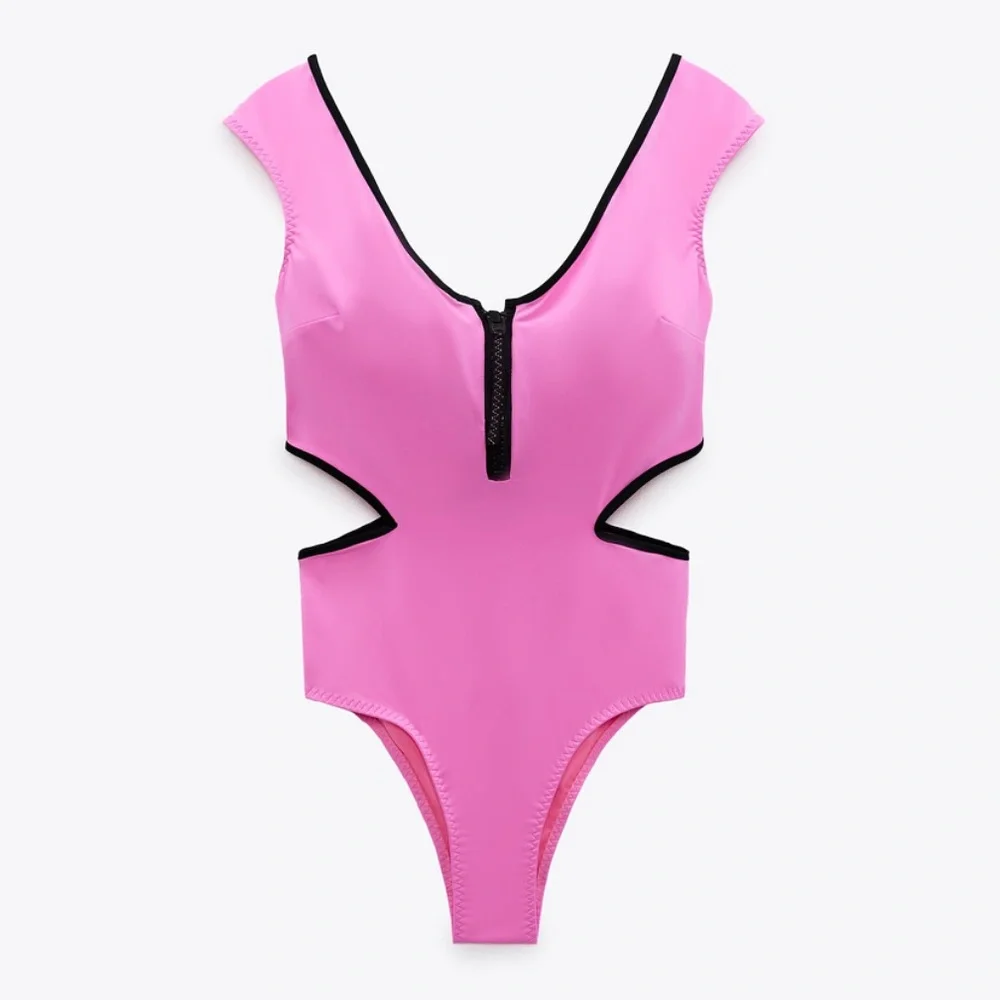 {Zara} Brand New Cut Out One Piece Swimsuit